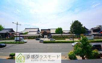 眺望　西本願寺が見えます♪