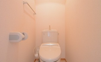 ウォシュレットトイレ　※室内写真は同建物内の103号室のものです。