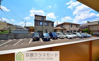 バルコニーから見た景色