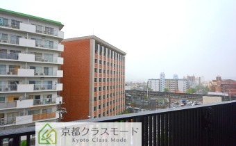 バルコニーから見た景色
