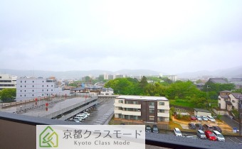 バルコニーから見た景色