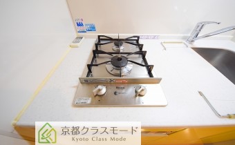 直列型の2口ガスコンロ