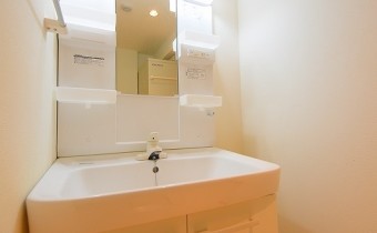 独立洗面台　　※写真は101号室のものです