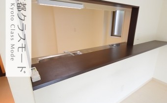 カウンター　　※写真は101号室のものです