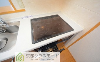 3口IHシステムキッチン（グリル付き）