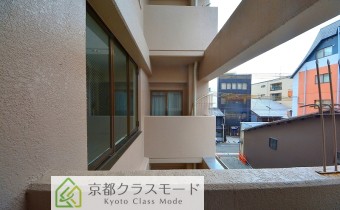 LDK側バルコニーからの眺望・西向き