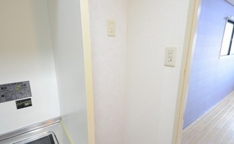 冷蔵庫スペース　※室内写真は同マンション内の307号室のものです。