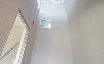 吹き抜けになっています。