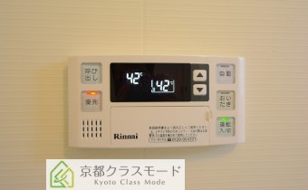 追い焚き機能付バス