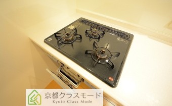 3口ガスコンロ（グリル付）