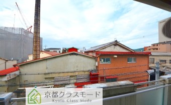 バルコニーから見た景色
