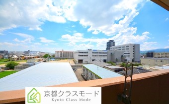 バルコニーから見た景色