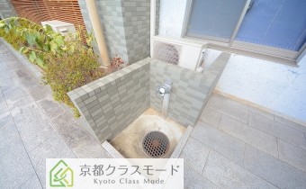 ペット用　足洗い場