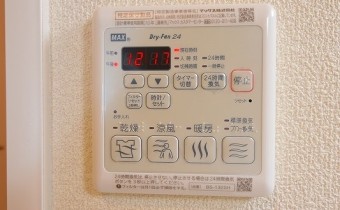 浴室乾燥機操作パネル