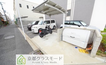 ごみ置場＆バイク置場