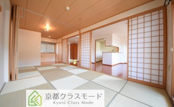 琉球畳のお洒落な和室♪