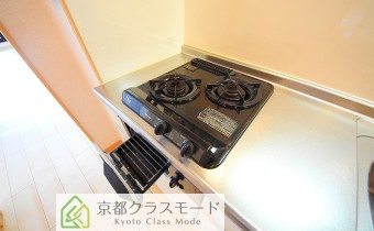 2口ガスコンロ（グリル付）