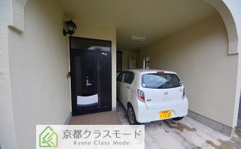 車庫　1BOX車も駐車可能です！