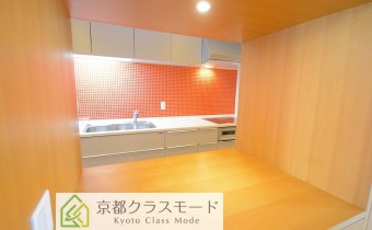 LDKから覗くキッチン♪