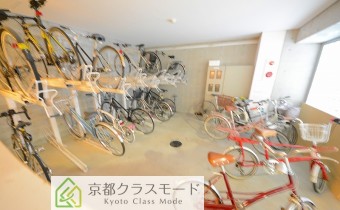 駐輪スペース　オートロック内にあるので安心♪