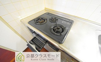 グリル付き