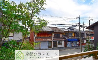 バルコニーから見た景色