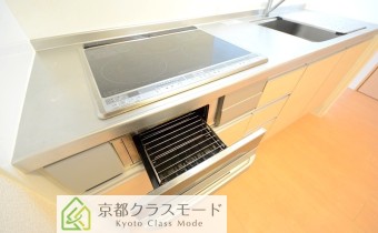 グリル付き・3口IHシステムキッチン