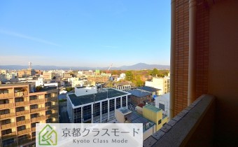 共用廊下から「大文字山」が見えます！