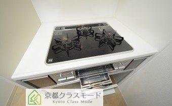 ３口ガスコンロ（グリル付き）