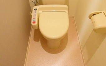 ウォシュレットトイレ　※同マンション内の別のお部屋のものです。参考としてご覧ください。
