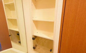 シャンプードレッサーの収納　※同マンション内の別のお部屋のものです。参考としてご覧ください。