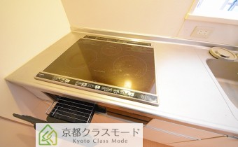 2口IHコンロ（グリル付き）