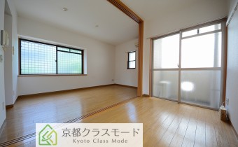 京都駅エリアの人気物件！広々とした室内空間です♪