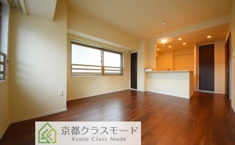 高級感溢れる室内空間♪14帖、カウンターキッチンタイプのリビングダイニング！