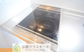 2口コンロ（IH＆ラジエント）