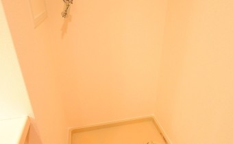 洗濯機置場　※室内写真は同マンション内の202号室のものです。