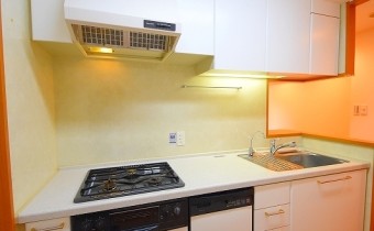 システムキッチン　※室内写真は同マンション内の202号室のものです。