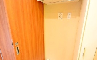 洗濯機置場+収納