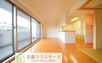 高級感のある室内空間♪カウンターキッチンタイプの14.8帖のリビングダイニング！