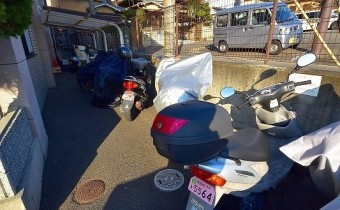 駐輪場・大型バイク駐輪可