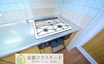 グリル付き・3口ガスシステムキッチン
