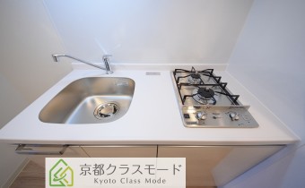 縦型の2口ガスコンロ
