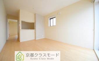 カウンターキッチンのあるLDK11.1帖♪　※室内写真は同建物内の別タイプのお部屋になります。