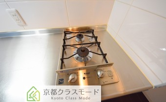 縦型の2口ガスコンロ
