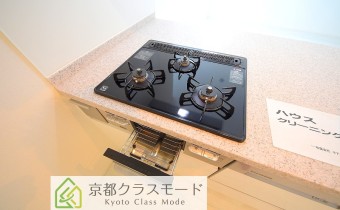 3口ガスコンロ(グリル付き)