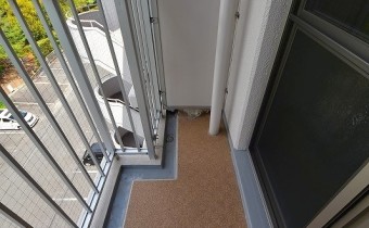 バルコニー・北側