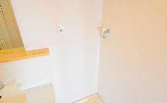 室内洗濯機置場です。