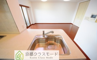 キッチンよりの眺め