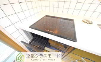グリル付き3口IHシステムキッチン