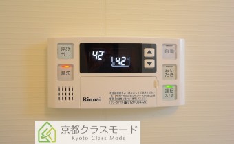 追い焚き機能付バス
